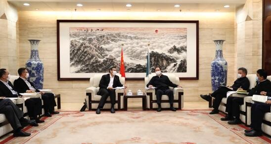 錢智民拜會(huì)國(guó)家電網(wǎng)黨組書記、董事長(zhǎng)毛偉明