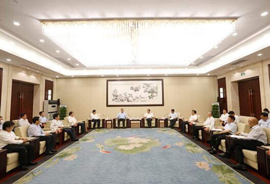 國家電網(wǎng)董事長毛偉明與浙江省委書記車俊、省長袁家軍會談