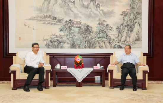 錢智民拜會廣西壯族自治區(qū)黨委、政府主要領導并調(diào)研廣西公司