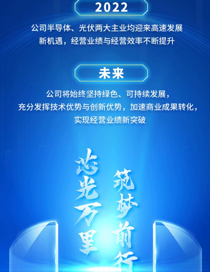 中環(huán)股份2021年度及2022年一季度報(bào)告：2022年Q1營收133.68億，同比增長79.13%！
