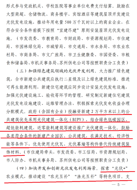 蘇州：國企廠房100%安裝分布式光伏！