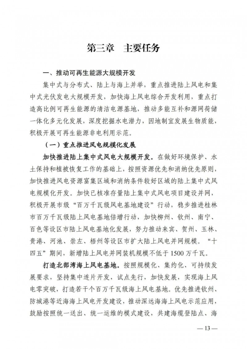 廣西“十四五”規(guī)劃：大力發(fā)展光伏發(fā)電，到2025年新增光伏裝機15GW！