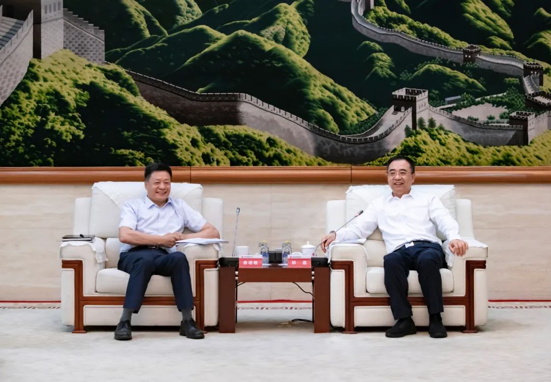 鄒磊會(huì)見東方電氣黨組書記、董事長(zhǎng)俞培根