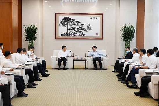 鄧建玲會(huì)見(jiàn)承德市委書記柴寶良、市長(zhǎng)王亞軍