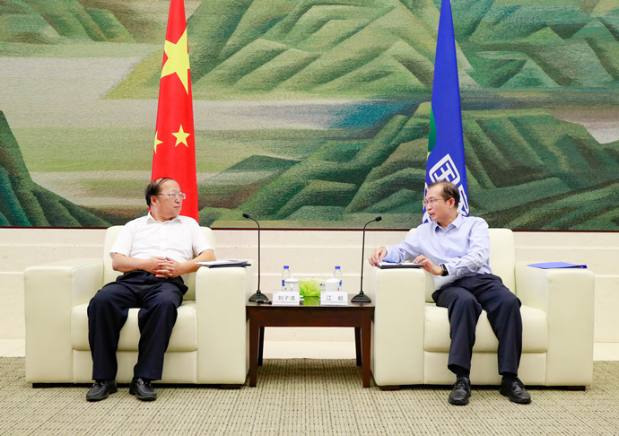 國家電投總經(jīng)理、黨組副書記江毅會見湖北省武漢市委常委、武漢經(jīng)開區(qū)工委書記劉子清