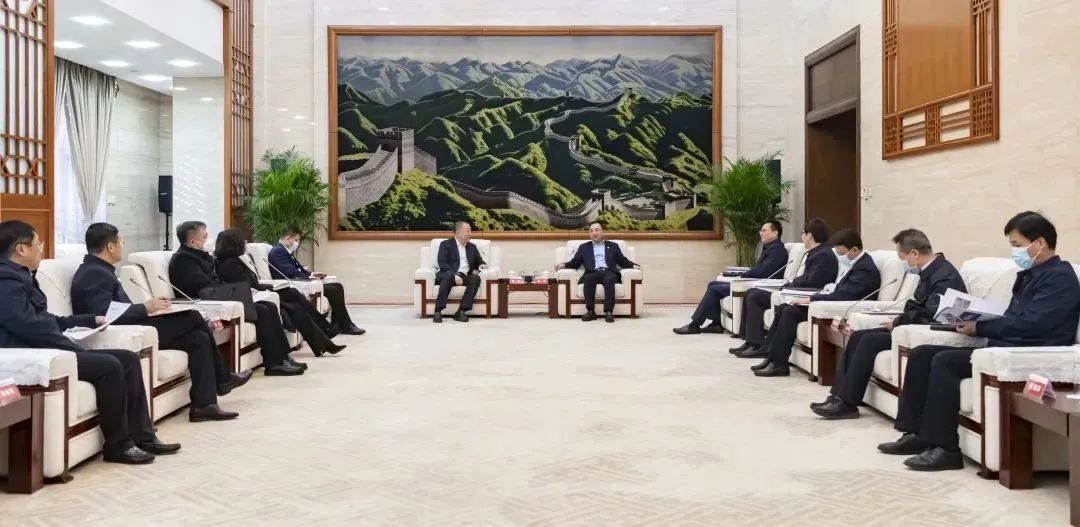 大唐集團黨組書記、董事長鄒磊會見鐵嶺市委書記、市人大常委會主任宋誠