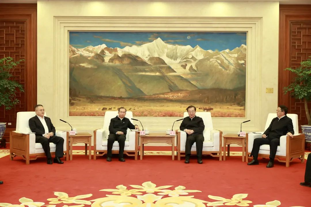 華電集團(tuán)董事長(zhǎng)江毅、總經(jīng)理葉向東拜會(huì)云南省委書記王寧、省長(zhǎng)王予波