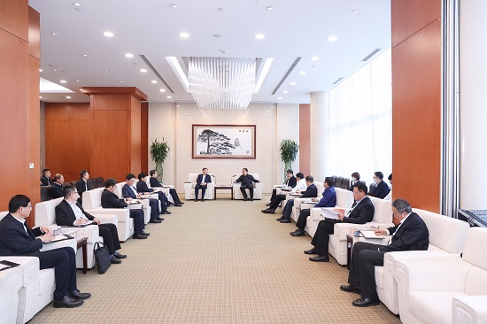 華能集團有限公司總經(jīng)理、黨組副書記鄧建玲會見淄博市委書記馬曉磊