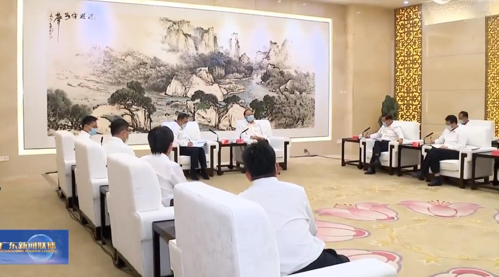 大唐集團(tuán)黨組書記、董事長鄒磊拜會廣東省委書記黃坤明、省長王偉中