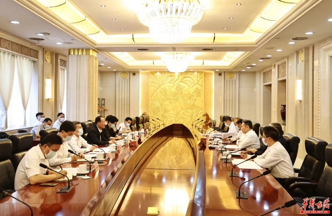 湖南省政府在京與交通運(yùn)輸部、國家能源局、中國中車舉行工作會(huì)談