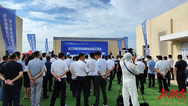總用時不到90天，一座儲能電站在新灣鎮(zhèn)拔地而起