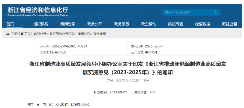 浙江：打造3個以上百萬千瓦級海上風電基地！