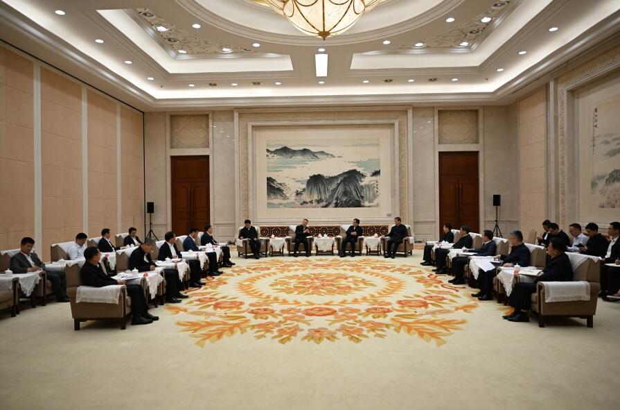 三峽集團(tuán)董事長、黨組書雷鳴山拜會(huì)江蘇省委書記信長星、 省長許昆林