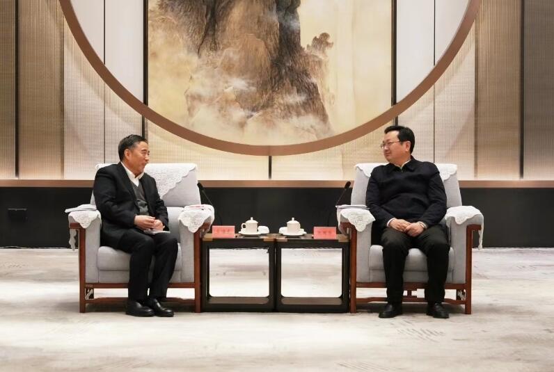 中國能建黨委書記、董事長宋海良拜會河北省委常委，雄安新區(qū)黨工委書記、管委會主任張國華并開展實地考察