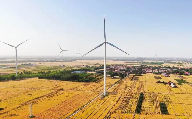 寰泰能源又一風(fēng)電項(xiàng)目落地河北柏鄉(xiāng)，總?cè)萘?0MW