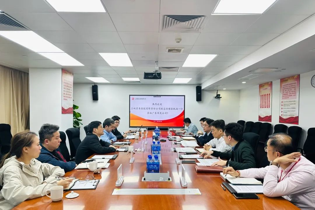 三峽資本與廣東風(fēng)電、深圳能源座談