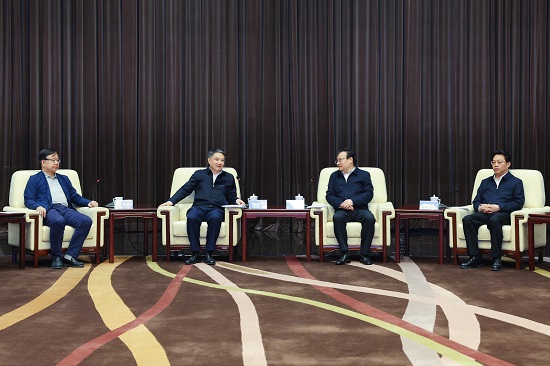 華能集團董事長溫樞剛、總經(jīng)理鄧建玲會見寧夏回族自治區(qū)黨委書記梁言順主席張雨浦