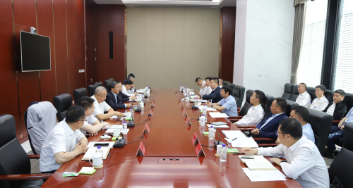 中國電建黨委常委、副總經理劉源源與晉能控股集團黨委書記、董事長李國彪舉行會談