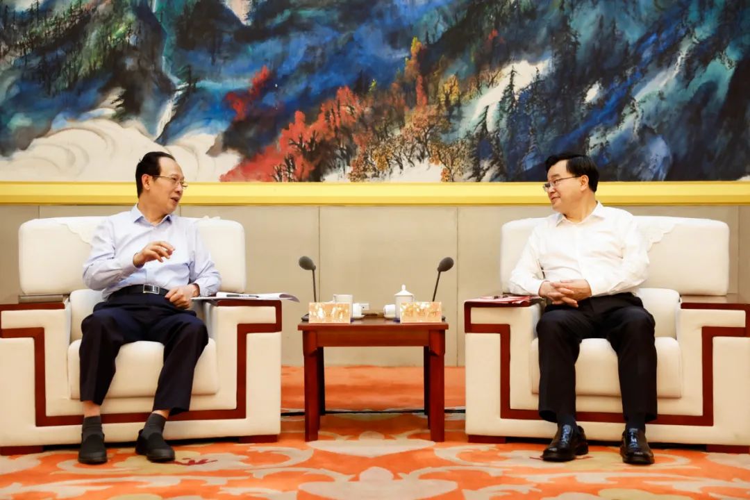 中國電建黨委書記、董事長丁焰章拜會(huì)甘肅省委書記胡昌升