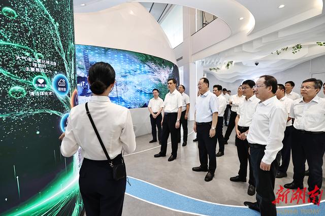 湖南省委副書記、省長毛偉明調(diào)研新型電力系統(tǒng)建設情況