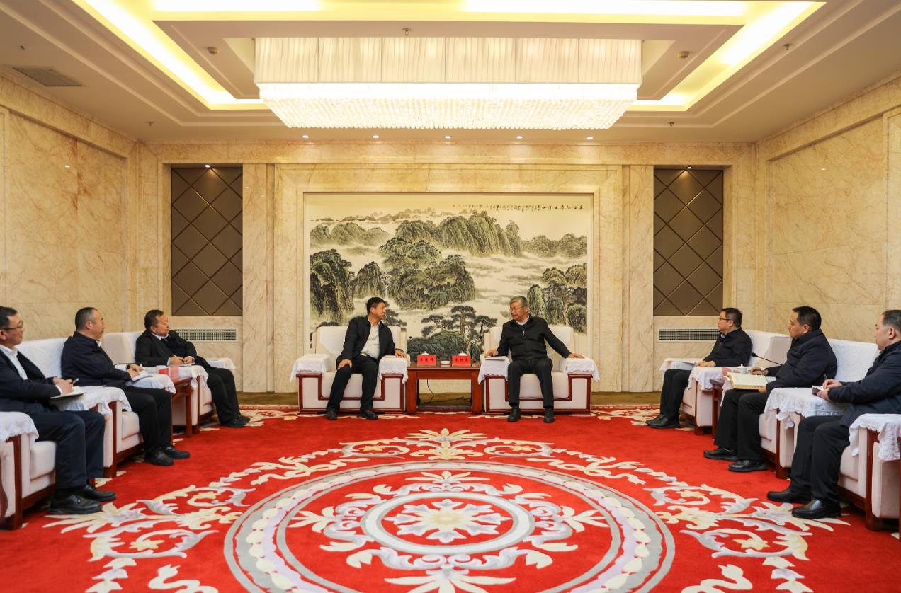 大唐甘肅公司黨委書記、董事長(zhǎng)王建偉拜會(huì)隴南市委書記張柯兵、市長(zhǎng)劉永革