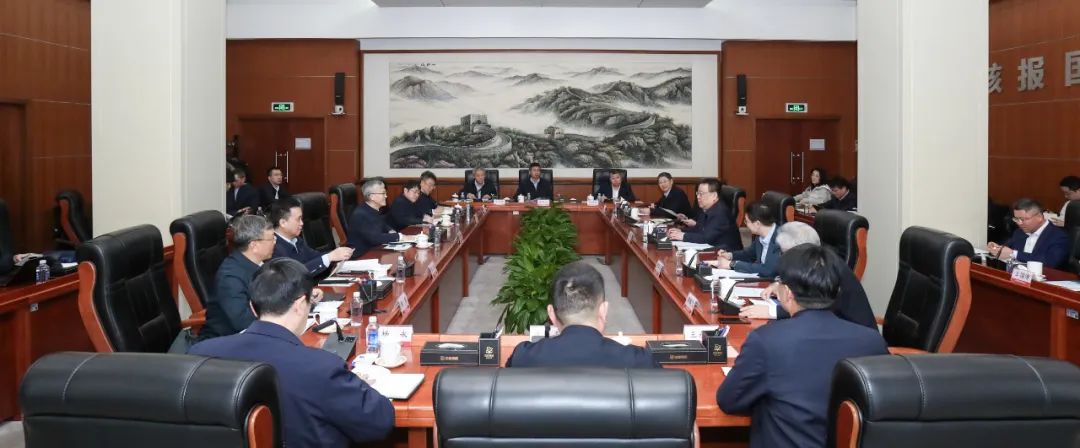 中核集團(tuán)會(huì)見(jiàn)東方電氣集團(tuán)總經(jīng)理、黨組副書(shū)記張彥軍一行