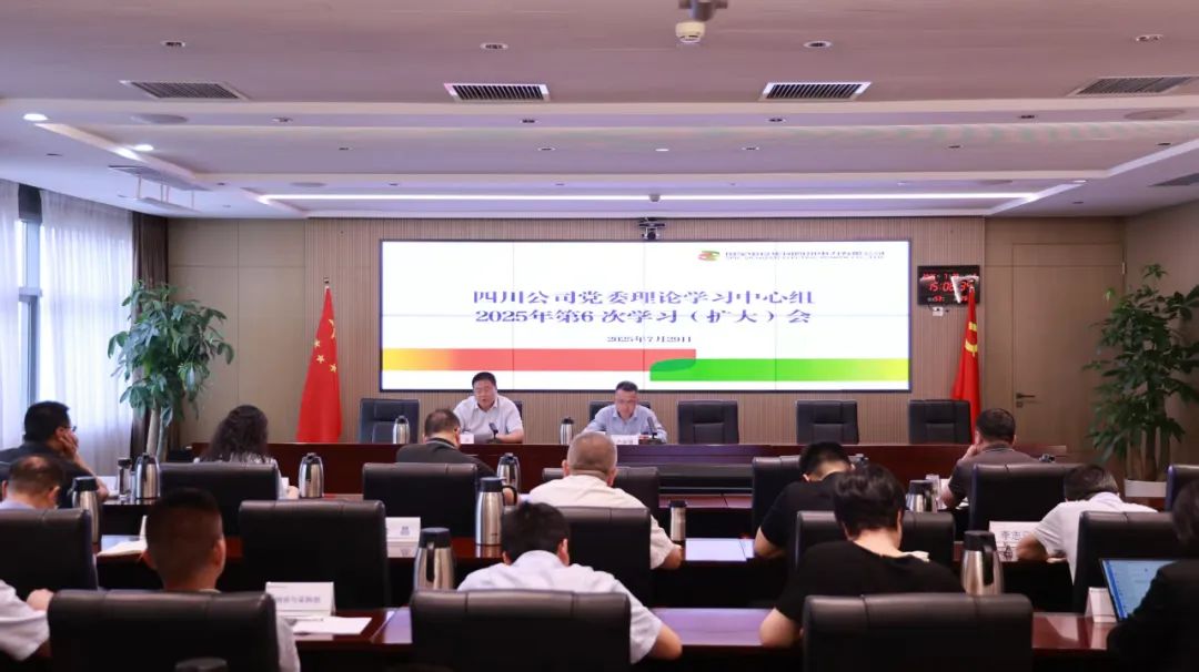 國(guó)家電投四川公司黨委理論學(xué)習(xí)中心組開展人工智能、數(shù)字化轉(zhuǎn)型專題學(xué)習(xí)研討