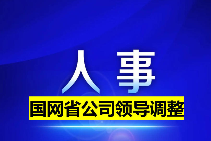 國網(wǎng)省公司領(lǐng)導調(diào)整